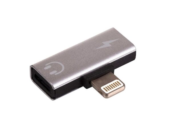 Akyga adapter AK-AD-64 Lightning (m) / Lightning (f) / Lightning (f)