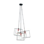 ArkoLight Κρεμαστό Φωτιστικό για Ντουί E27 Μαύρο 45x110x41εκ.