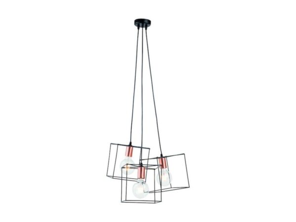 ArkoLight Κρεμαστό Φωτιστικό για Ντουί E27 Μαύρο 45x110x41εκ.