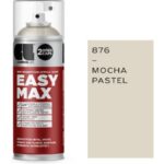 Cosmos Lac Σπρέι Αστάρι Easy Max Ακρυλικό Υψηλής Θερμοκρασίας με Σατινέ Εφέ Λευκό ΜΟΚΑ 400ml