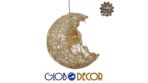 GloboStar® CRESCENT 01222 Vintage Κρεμαστό Φωτιστικό Φιγούρα Μονόφωτο 1 x E27 I