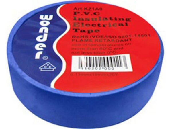 Wonder Μονωτική Ταινία 19-K1ZA3/BLUE Μπλε