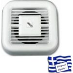 Aliberti S-120 Επιτοίχιος Εξαεριστήρας Μπάνιου 120mm Λευκός