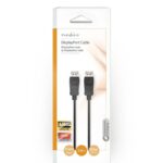 Καλώδιο Nedis DisplayPort M/M 2m Black CCGP37010BK20