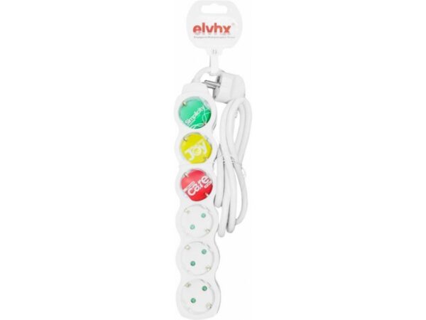 ΠΟΛΥΠΡΙΖO 6Θ ΧΩΡΙΣ ΔΙΑΚΟΠΤΗ +ΚΑΛ.1.5mt 3G 1.5mm² IP20