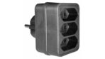 ΑΝΤΑΠΤOΡΑΣ SCHUKO → 3Θ ΙΙ x16A max:1700W IP20