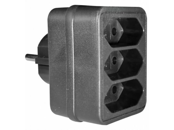 ΑΝΤΑΠΤOΡΑΣ SCHUKO → 3Θ ΙΙ x16A max:1700W IP20