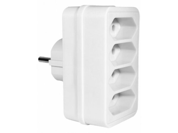 ΑΝΤΑΠΤOΡΑΣ SCHUKO → 4Θ ΙΙ x16A max:2300W IP20