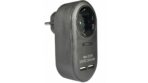 ΑΝΤΑΠΤOΡΑΣ ΜΕ 2 USB SCHUKO → 1Θ SCHUKO max:3680W IP20 - Image 2