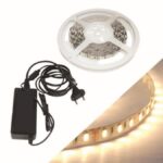 ΛΕΝΤΟΤΑΙΝΙΑ 5Μ 24W IP20 ΘΕΡΜΟ ME ΤΡΟΦΟΔΟΤΙΚΟ BLISTER