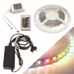 ΛΕΝΤΟΤΑΙΝΙΑ 5Μ 72W IP20 RGB ME ΤΡΟΦΟΔΟΤΙΚΟ & ΚΟΝΤΡΟΛΕΡ BLISTER