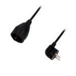Προέκταση καλωδίου σούκο 3 μέτρα (3 x 1.5 mm²), σε μαύρο χρώμα.