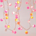 ΣΕΙΡΑ,100 LED 3mm ΘΕΡΜΑ ΜΕ ΛΕΥΚΕΣ ΚΑΙ ΡΟΖ ΥΦΑΣΜΑΤΙΝΕΣ ΜΠΑΛΕΣ,ΜΕΤΑΣΧΗΜ/ΣΤΗ & ΕΠΕΚ