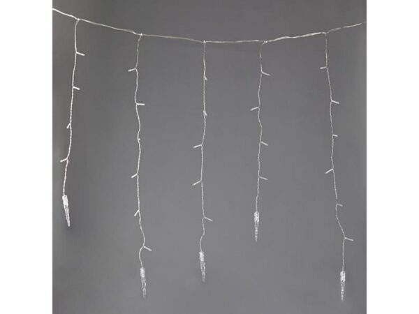 ΒΡΟΧΗ, 96 LED ΜΕ 16 ΣΤΑΛΑΚΤΙΤΕΣ 9,5cm, 31V ΜΕΤΑΣΧΗΜΑΤΙΣΤΗΣ, ΜΕ ΠΡΟΓΡΑΜΜΑ, ΕΠΕΚΤΑ