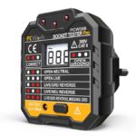 PCWork PCW06B Τέστερ μπρίζας (socket tester) με ψηφιακή οθόνη.