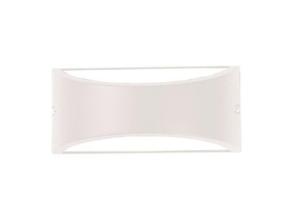 ΑΠΛΙΚΑ ΤΟΙΧΟΥ ΟΒΑΛ E27 MAX 10W LED 220X99X100 IP54 ΛΕΥΚΗ PRO ARTE ILLUMINA