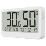 LIFE CONTEMPO PLUS WHITE Ψηφιακό θερμόμετρο και υγρόμετρο εσωτερικού χώρου.