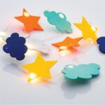ΠΟΛΥΧΡΩΜΑ ΤΣΟΧΙΝΑ ΣΥΝΝΕΦΑ-ΑΣΤΕΡΙΑ", 10 MINI LED ΛΑΜΠΑ ΜΠΑΤ (2xΑΑ)ΘΕΡΜ ΛΕΥΚ IP20