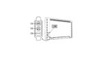 USB TV LED SMD STRIP KIT RGB 2X50CM 2X2.4W IP65 WITH WIRE BUTTON CONTROLLER - Image 2