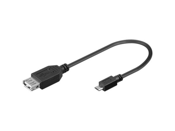 GOOBAY Καλώδιο OTG USB 2.0 θηλ - USB micro B.