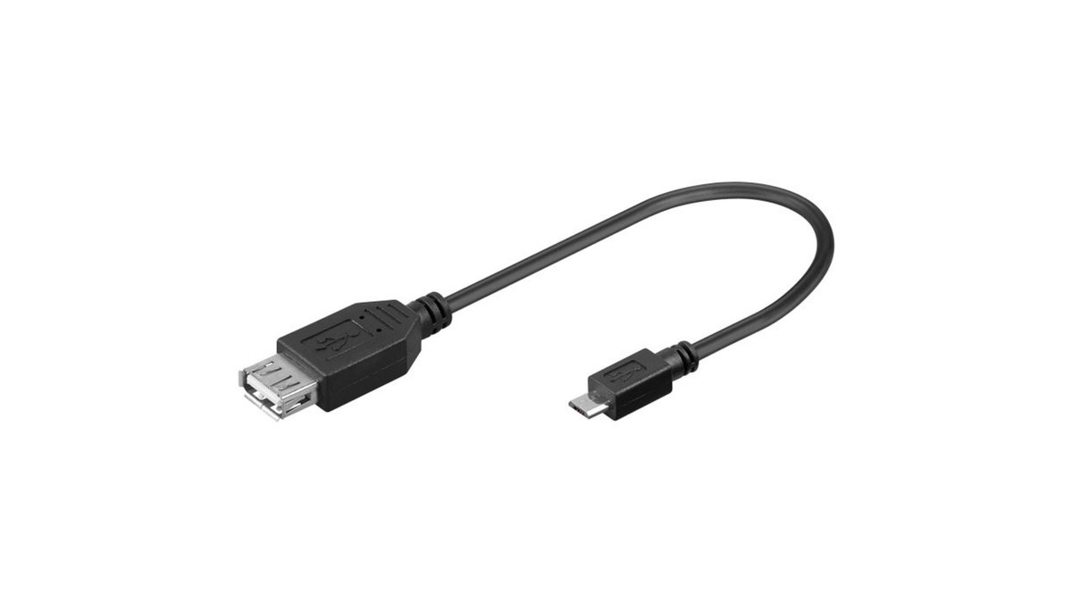 678f73a42e7be8646181a523 GOOBAY Καλώδιο OTG USB 2.0 θηλ - USB micro B. - Image 1