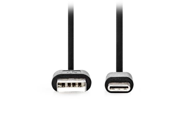 NEDIS CCGL60601BK10 Καλώδιο USB High-Speed A αρσ. - USB Type-C αρσ., 1.00m.