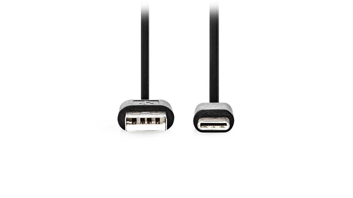 678f74be2e7be8646181a549 NEDIS CCGL60601BK10 Καλώδιο USB High-Speed A αρσ. - USB Type-C αρσ., 1.00m. - Image 1