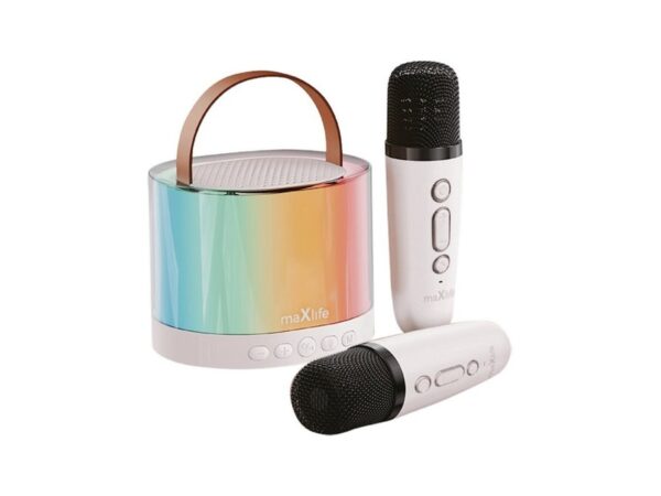 Maxlife Bluetooth ηχείο καραόκε MXKS-200 λευκό