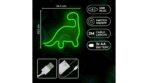 Φως νέον LED DINOSAUR πράσινο usb/μπαταρίας με διακόπτη on off - Image 2
