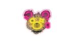 Neon ART LED PUNK TEDDY BEAR pink-yellow usb με διακόπτη on off & dimmer - Image 2