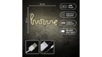 Neon LED Light HOME warm white Bat + USB  με διακόπτη on off