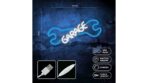 Neon PLEXI LED GARAGE blue white usb με διακόπτη on off & dimmer - Image 2