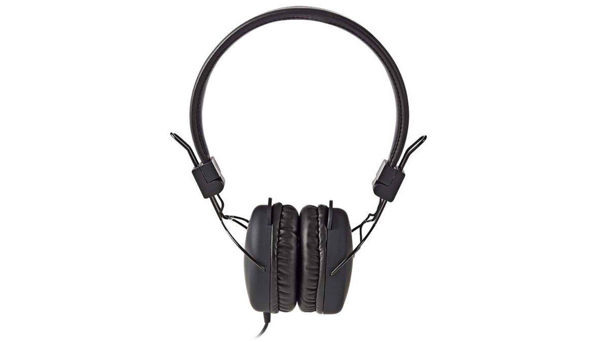 67b711f904d30738d74a3872 On-ear ακουστικά με καλώδιο 1.20m,σε μαύρο χρώμα. - Image 1