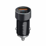 Φορτιστής αυτοκινήτου Forever CC-06 PD QC 1x USB-C 1x USB 20W μαύρο + USB-C καλω