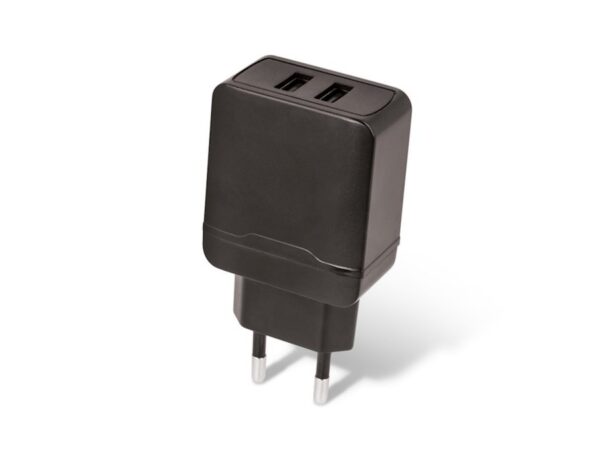 Setty charger 2x USB 2,4A black