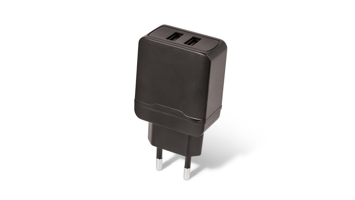 67bd91b57d14106f01115534 Setty charger 2x USB 2,4A black - Image 1