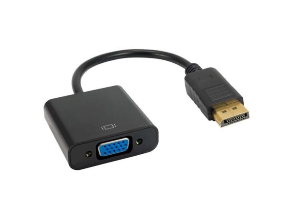 Akyga converter adapter with cable DisplayPort (m) / VGA (f) 15cm