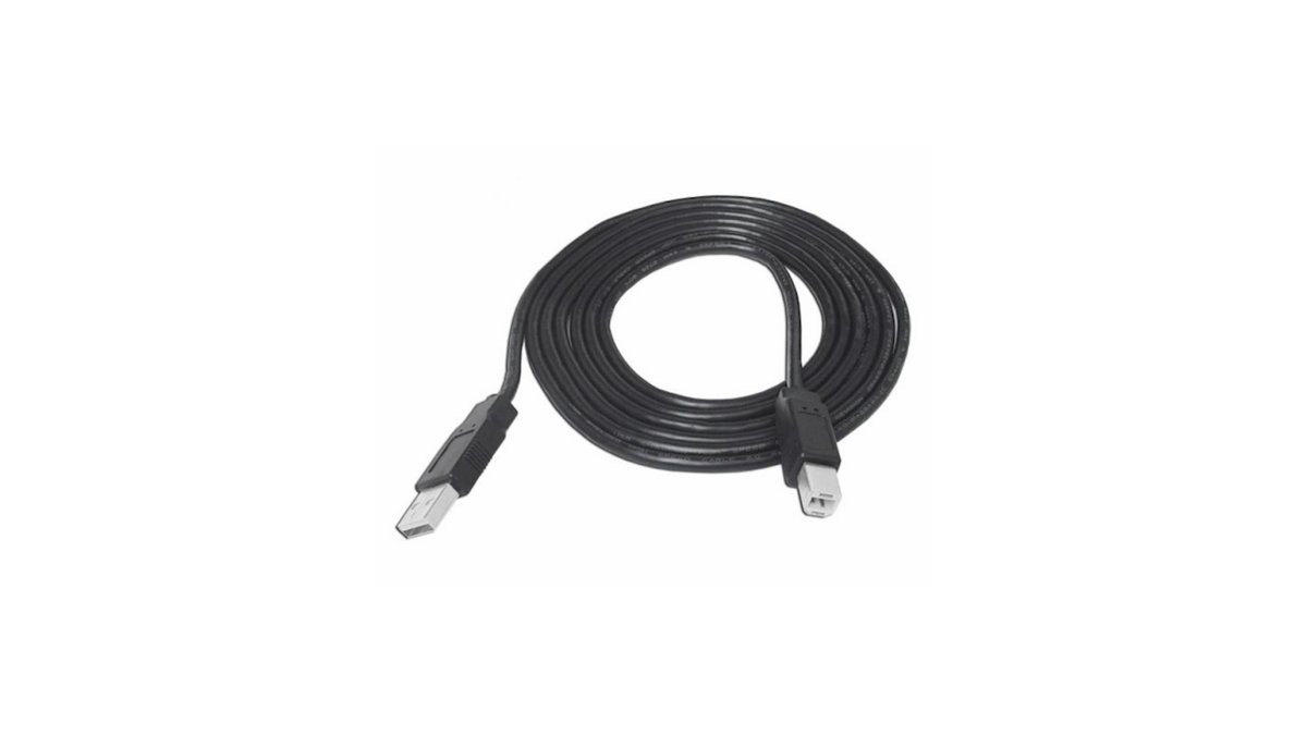 67cebe59cc4a3916eb962341 Καλώδιο εκτυπωτή USB - Καλώδιο A-Male σε B-Male 1,5m μαύρο TFO Supplies Line - Image 1