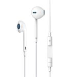 Ενσύρματα ακουστικά Devia jack 3,5mm white