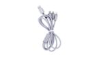 Maxlife 3in1 καλώδιο USB - Lightning + USB-C + microUSB 1,0 m 2,1A γκρι νάιλον - Image 2
