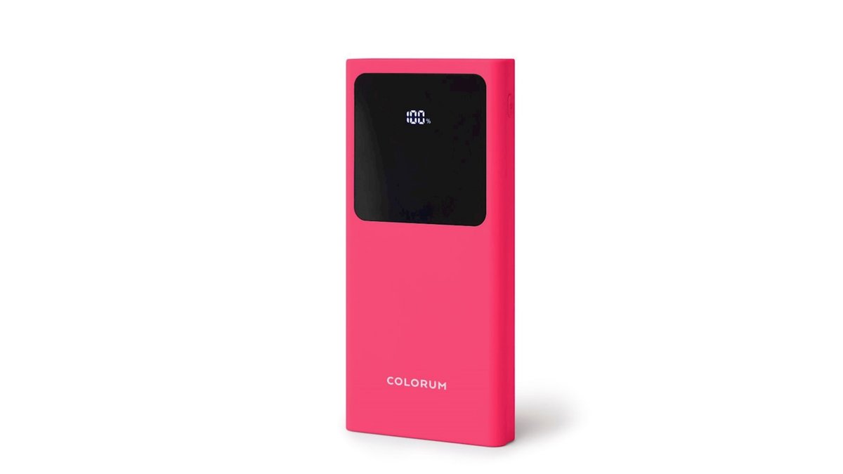 67cec969cc4a3916eb962571 COLORUM Power bank 22,5 W 10 000 mAh CPB10-02 xMagenta - Image 1