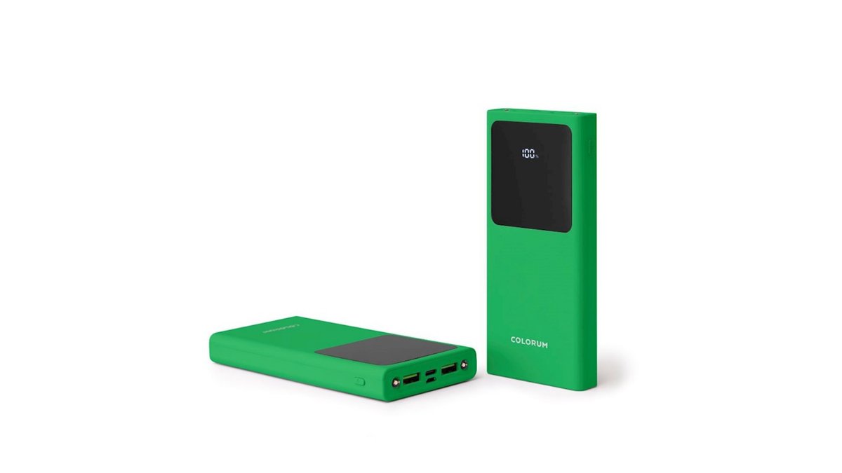 67cec9a08df525635d5e11cc COLORUM Power bank 22,5 W 10 000 mAh CPB10-04 xGreen - Image 1