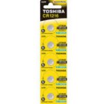 Μπαταρία Λιθίου Coin CR1216 TOSHIBA 1τεμ