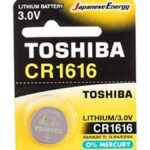 Toshiba Μπαταρίες Λιθίου Ρολογιών CR1616 3V 1 τεμ