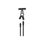 Κορδόνι καλωδίου Devia 2in1 PD USB-C - Lightning 0,3 m 27W μαύρο