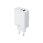 Maxlife MXTC-10-20AC Φορτιστής PD QC 1x USB-C 1x USB 20W λευκό