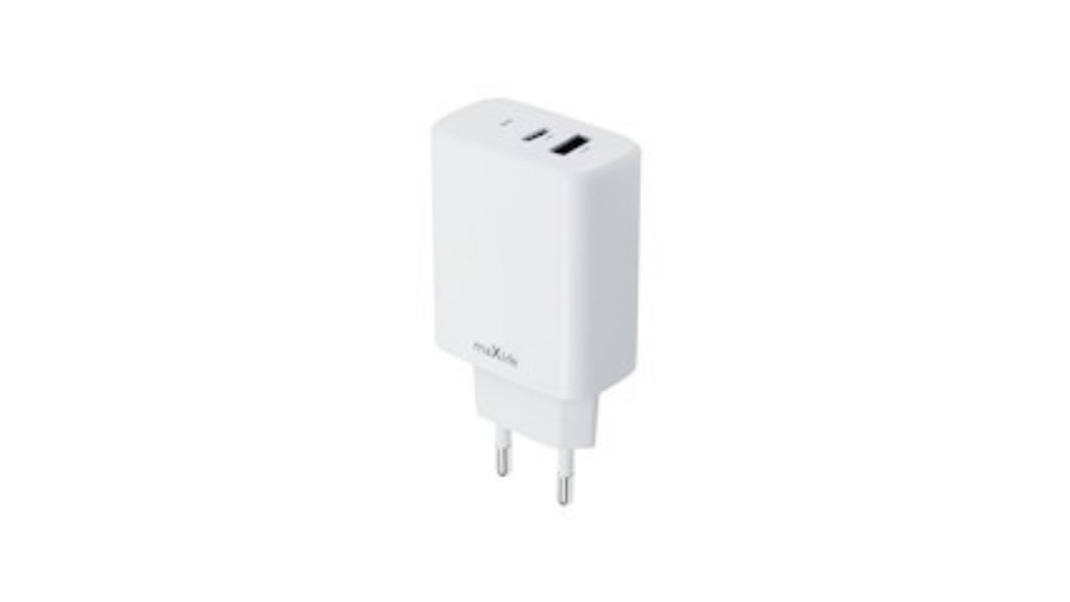 67e139eb043b8c232996a736 Maxlife MXTC-10-20AC Φορτιστής PD QC 1x USB-C 1x USB 20W λευκό - Image 1