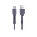 Καλώδιο Maxlife MXUC-04 USB - USB-C 1,0 m 3A μωβ
