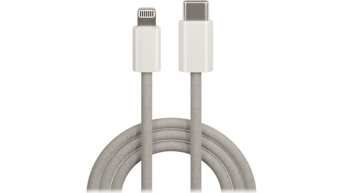 67e13ae7043b8c232996a776 Καλώδιο Maxlife MXUC-06 USB-C - Lightning 1,0 m 20W γκρι νάιλον - Image 1