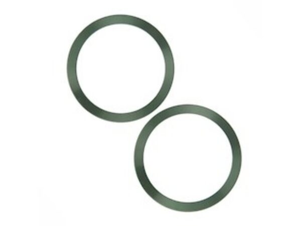 Metal Ring (2 in set) green